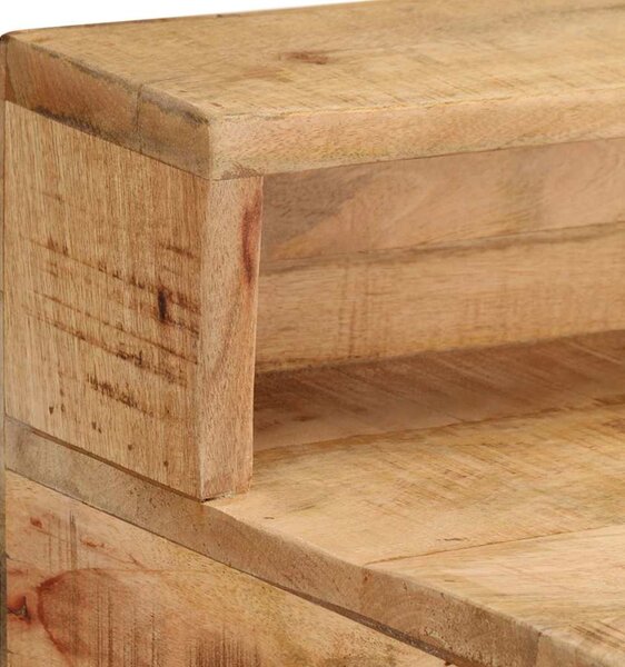 Psací stůl 100 x 45 x 90 cm masivní hrubé mangovníkové dřevo 328269