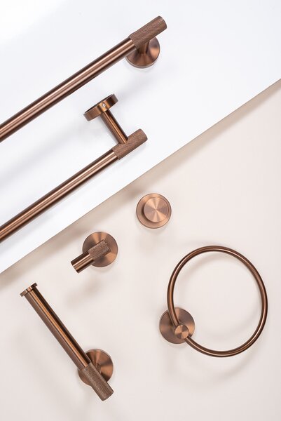 Držák na toaletní papír 6611 Modern Brush Copper