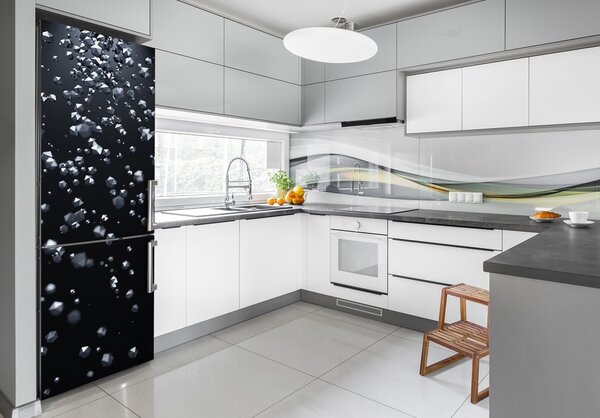 Nálepka s fotografií na ledničku Abstrakce 3D FridgeStick-70x190-f-83787326