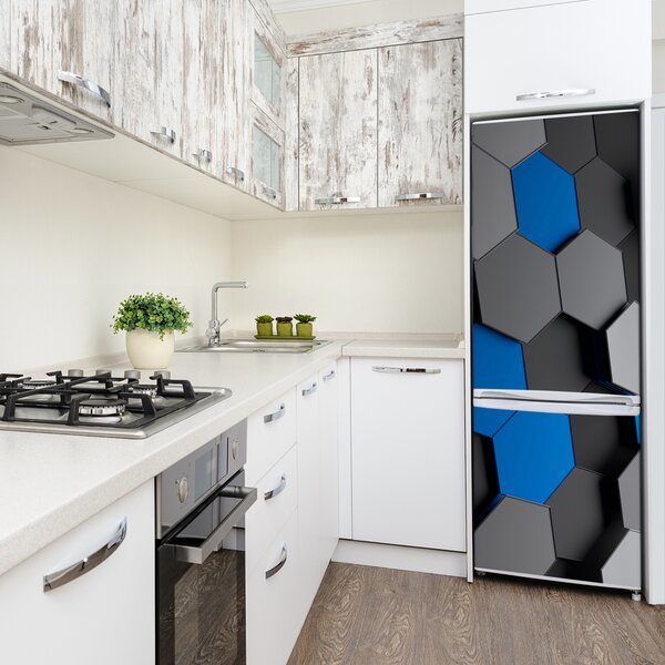 Nálepka s fotografií na ledničku Abstrakce 3D FridgeStick-70x190-f-83786712