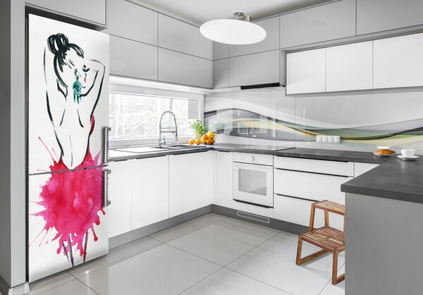 Nálepka na ledničku Ilustrace moda FridgeStick-70x190-f-83814373