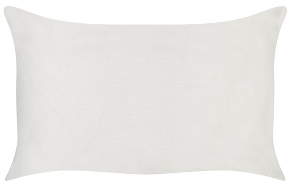 Sada 2 dekorativních polštářů ALSINE Bavlna 30 x 50 cm Červená Pruhovaný vzor