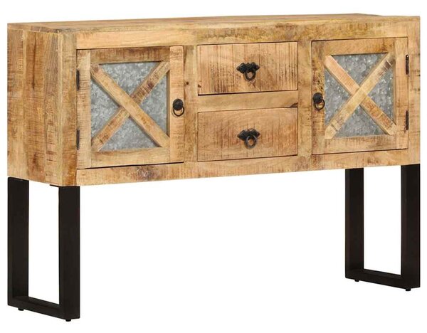 Příborník 110 x 30 x 74 cm hrubé mangovníkové dřevo 328275