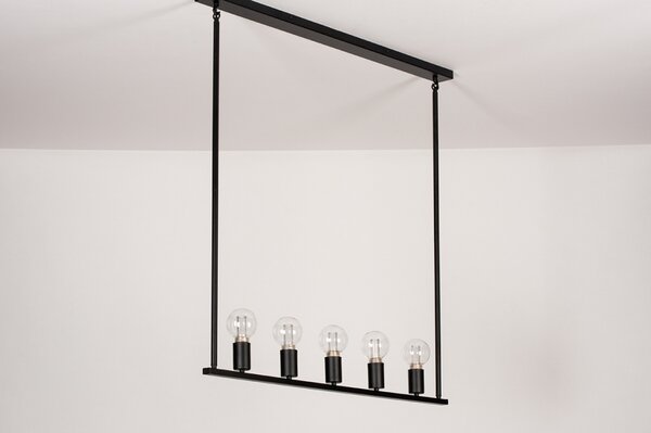 Závěsné svítidlo nad stůl Brooklyn Bulb Black 5 (LMD)