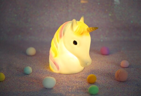 Globo 28052 - LED Dětská noční lampička UNICORN LED/1W/USB/3xAA