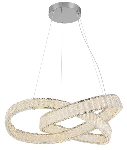 Globo 67162-110CCT - LED Stmívatelný lustr na lanku MUCKY 110W/230V pr. 78 cm+DO