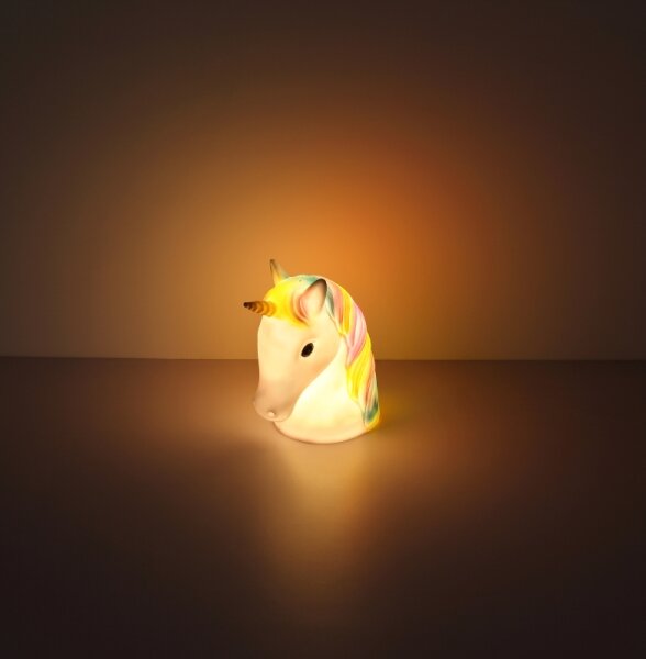 Globo 28052 - LED Dětská noční lampička UNICORN LED/1W/USB/3xAA