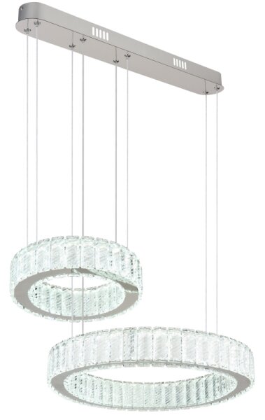 Globo 67162-80 - LED Stmívatelný lustr na lanku MUCKY 80W/230V 2700-6000K + DO