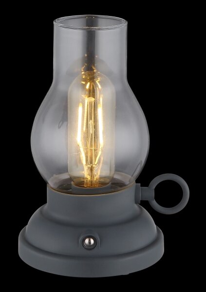 Globo 58016A - LED Stm. nab. dot. stolní lampa PETRO 1W/3,7V 1200 mAh antracit