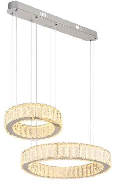 Globo 67162-80 - LED Stmívatelný lustr na lanku MUCKY 80W/230V 2700-6000K + DO