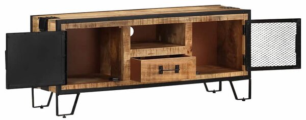 TV stolek 110 x 31 x 46 cm hrubé mangovníkové dřevo 328284