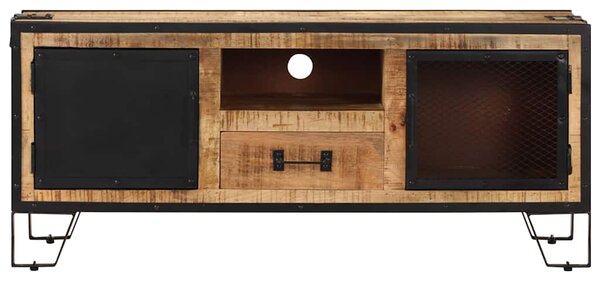 TV stolek 110 x 31 x 46 cm hrubé mangovníkové dřevo 328284