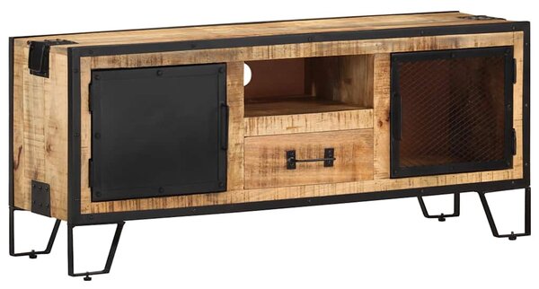 TV stolek 110 x 31 x 46 cm hrubé mangovníkové dřevo 328284