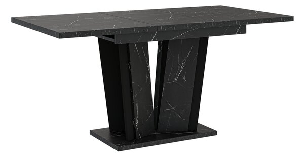 Rozkládací jídelní stůl DOHA 2 Barva: Black Royal