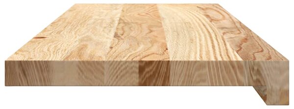 Nášlapy na schody 4 ks neošetřené 70x25x2 cm masivní dub 3282893