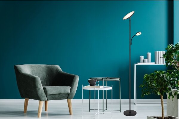 Globo 58011 - LED Stmívatelná stojací lampa SKOPO LED/20W/230V + LED/5W
