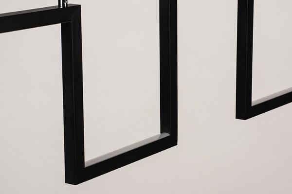 Závěsné černé LED svítidlo nad stůl Zagatti Black Big (LMD)