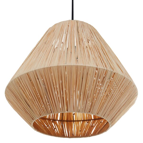 Závěsná lampa DAMIT Proutí Přírodní