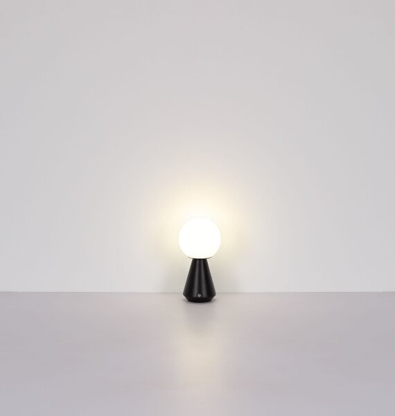 Globo 21029S - LED Stm. nab. dot. stolní lampa SORA 1,5W/5V 1800 mAh černá