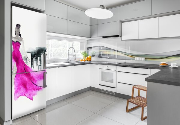 Nálepka na ledničku Ilustrace moda FridgeStick-70x190-f-95492740
