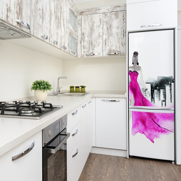 Nálepka na ledničku Ilustrace moda FridgeStick-70x190-f-95492740