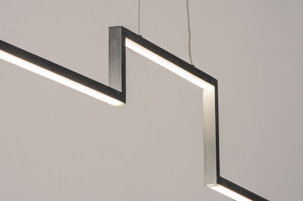 Závěsné LED svítidlo nad stůl Zagatti Silver (LMD)