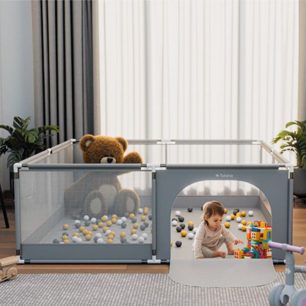 Dětská ohrádka Cozy 28 šedá