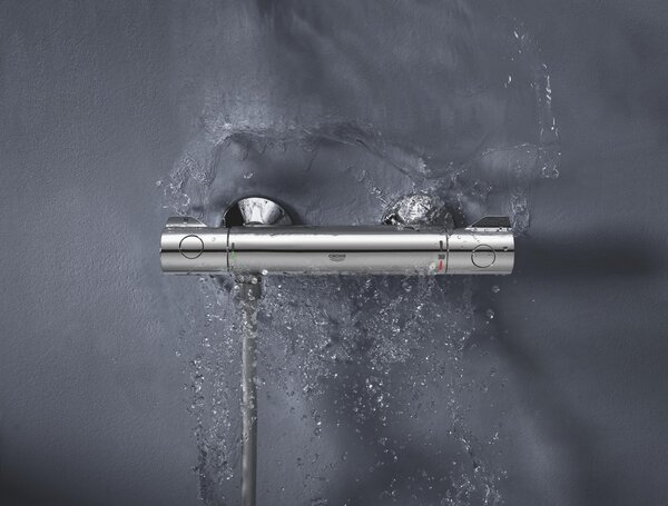 Grohe Grohtherm 800 sprchová baterie nastěnná s termostatem StarLight Chrome 34558000