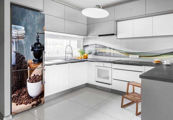 Nálepka na ledničku Mlýnek káva FridgeStick-70x190-f-96066754