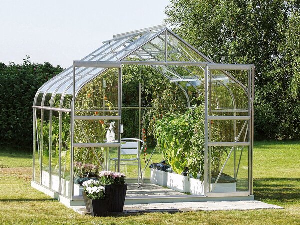 Vitavia Zahradní skleník Dione (hliník eloxovaný, 6,7 m²) (100323239004)