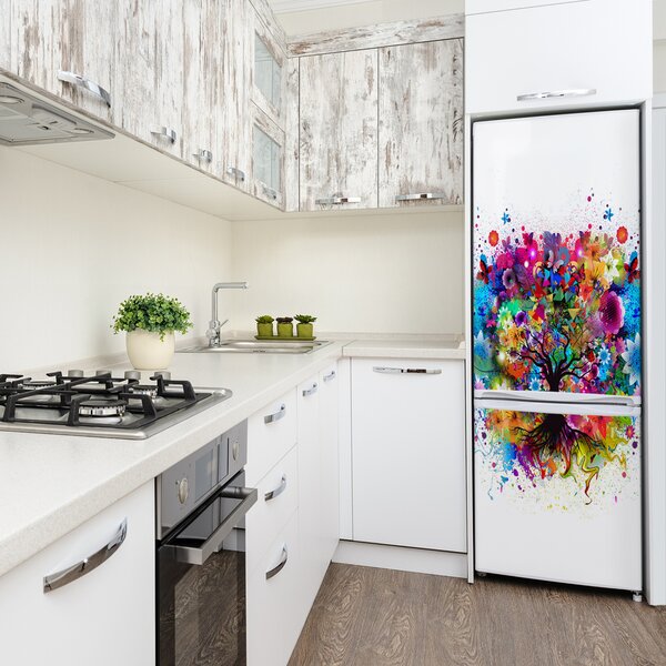 Nálepka na ledničku Abstraktní strom FridgeStick-70x190-f-96444757