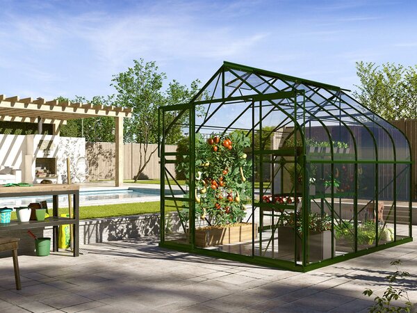 Vitavia Zahradní skleník Dione (smaragdová, 8,3 m²) (100323239009)