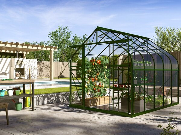 Vitavia Zahradní skleník Dione (smaragdová, 8,3 m²) (100323239009)