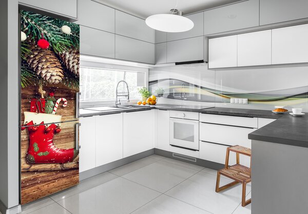 Foto nálepka na ledničku Sváteční ozdoby FridgeStick-70x190-f-96713250
