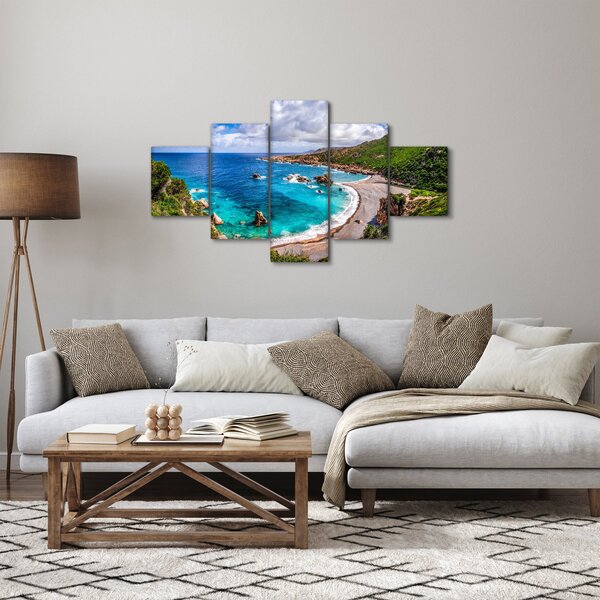 Obraz - Sardinie (125x70 cm)