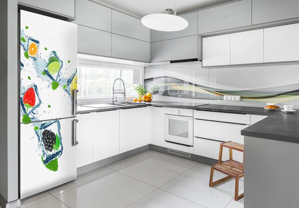 Nálepka na ledničku samolepící Ovoce a led FridgeStick-70x190-f-97865731