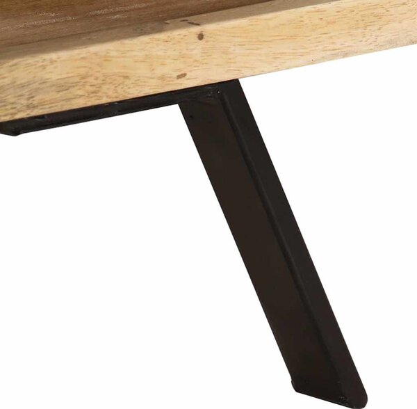 TV stolek 110 x 30 x 40 cm masivní mangovníkové dřevo 328312