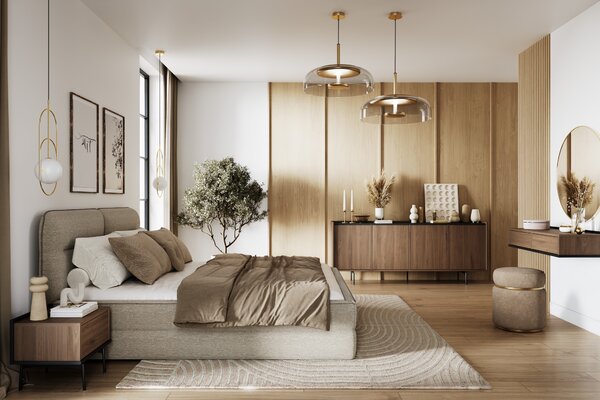 Závěsná toaletka Zenar 100 cm s šuplíky - elegantní ořech / černá