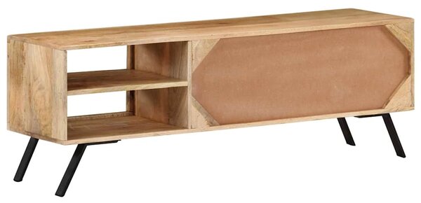 TV stolek 110 x 30 x 40 cm masivní mangovníkové dřevo 328312