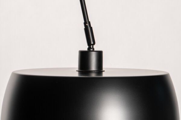 Závěsné černé designové svítidlo nad stůl Snap Light Bond Black and Black (LMD)