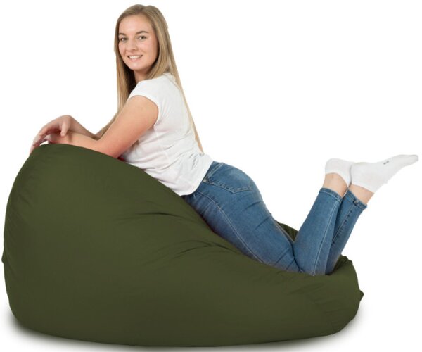 Sedací vak SAKO tmavě zelený OUTDOOR