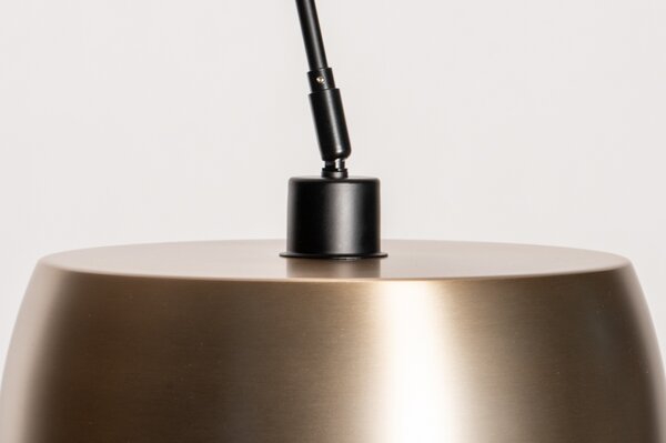 Závěsné designové svítidlo nad stůl Snap Light Bond Gold and Black (LMD)