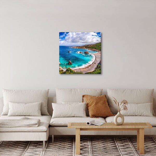 Obraz - Sardinie (30x30 cm)