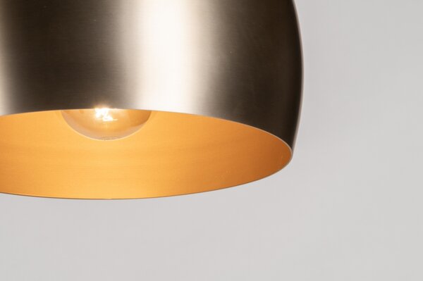 Závěsné designové svítidlo nad stůl Snap Light Bond Gold and Sand (LMD)