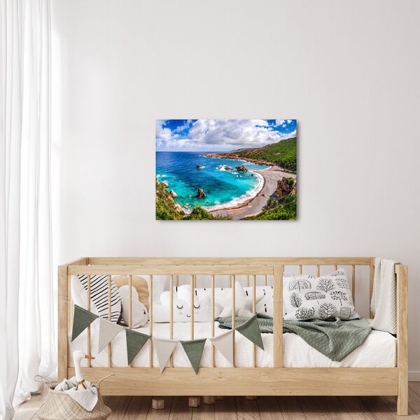 Obraz - Sardinie (70x50 cm)