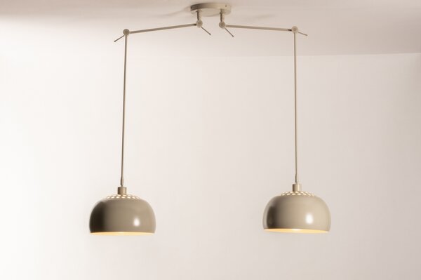 Závěsné designové svítidlo nad stůl Snap Light Duo Monaco Sand (LMD)