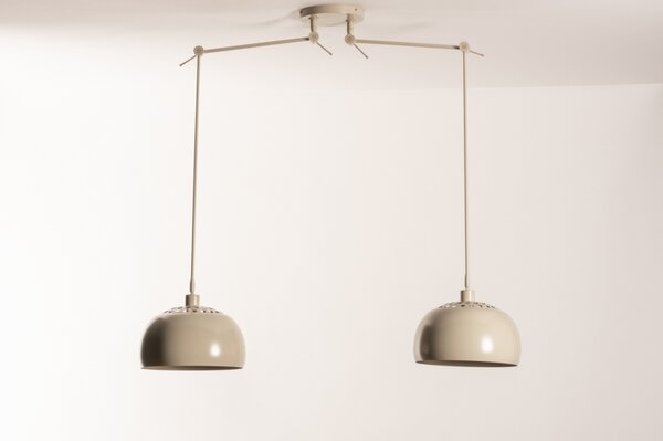 Závěsné designové svítidlo nad stůl Snap Light Duo Monaco Sand (LMD)