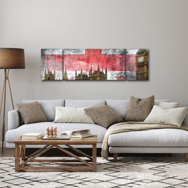 Obraz - Londýn (170x50 cm)
