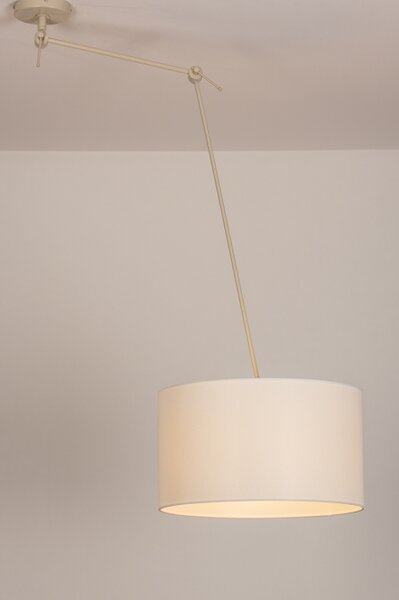 Závěsné designové svítidlo nad stůl Snap Light White and Sand (LMD)