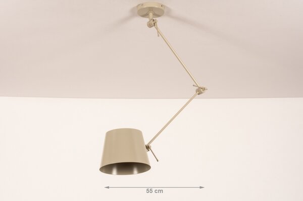 Závěsné designové svítidlo nad stůl Snap Wall Charlenne Sand (LMD)